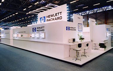 stand d'exposition HEWLETT PACKARD